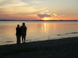 Abendstimmung am Kummerower See (Mecklenburger See